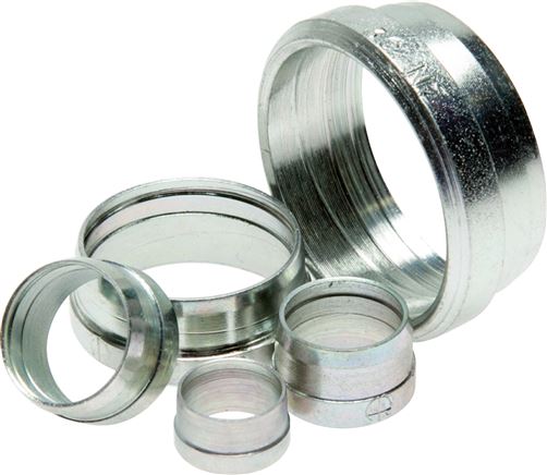 Zgleden uprizoritev: Cutting ring / NC clamping ring, galvanised steel