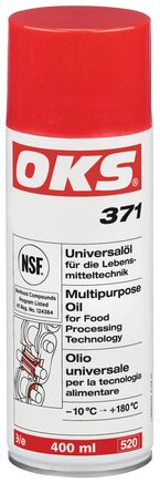 Exemplarische Darstellung: OKS Universalöl für Lebensmitteltechnik (Spraydose)