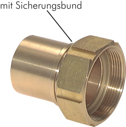 Steckanschluss G 3/4 AG, Messing, 15,9mm GSP-Schlauch (GTP3416MS) -  Landefeld - Pneumatik - Hydraulik - Industriebedarf