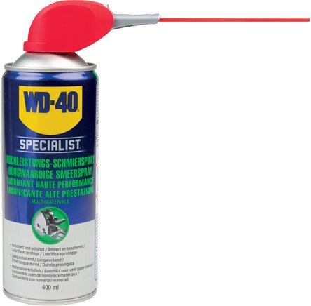 Principskitse: WD-40 PTFE smørespray 400 ml