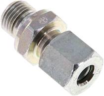 M10x1.0 Male to 1/8 NPT Female Stainless Sensor Fittings Conversion Adapter